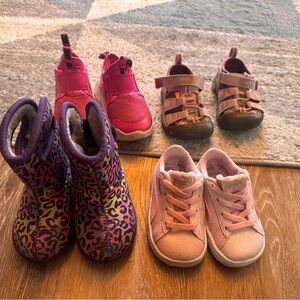 Toddler girl shoe bundle - Nike, bogs, keens, puma